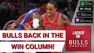 Chicago Bulls Snap Longest Losing Streak Of The Season Against The Pistons
