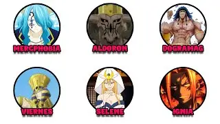 Giải th&iacute;ch c&aacute;c th&agrave;nh vi&ecirc;n của Ngũ Thần Long trong Fairy Tail : Nhiệm Vụ 100 Năm | Em G&aacute;i Anime