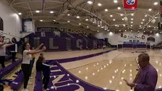 Meet the Cats in 360°! | LCHS Basketball, Big Gold Machine & Cheerleaders Bring the Hype 2025/2026