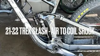 2021+ Trek Slash | Air (Super Deluxe Ultimate Thru-shaft) to Coil (Fox DHX2)
