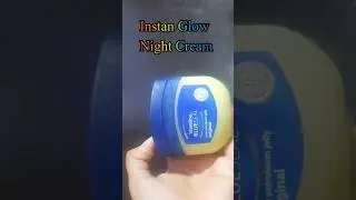Simple Instan Glow Night Cream #skincare #skincareroutine #skincaretipsinhindi #remedy #viral#shorts