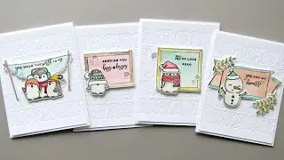 {Винни и Уолтер} Зимние открытки на каждый день