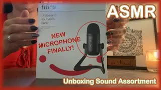 UNBOXING NEW MICROPHONE! ~ #ASMR Whisper + Tingly Tapping [Layered Sound Assortment]