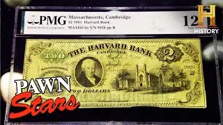 $8,000 Over Asking for Harvard Bank Notes (Season 21) | Pawn Stars