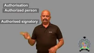 Authorization, authorized person, authorised signatory, Authorized user