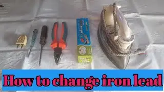How to change iron lead/ how to repair iron / iron repairing