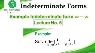 Indeterminate forms (infinity-infinity) ||| Applied Mathematics