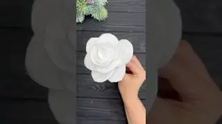 Easy Craft Idea! DIY Cotton pads Flowers How to make Rose Beautiful Decorations