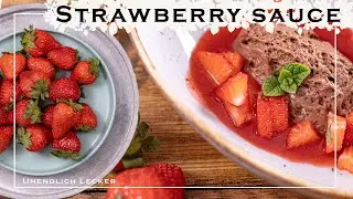 Супер простой клубничный соус с бобами тонка и ванилью | Бесконечно вкусно