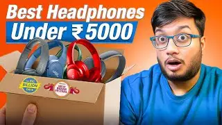 Top 5 Headphones under 5000 rupees in this Flipkart BBD & Amazon GIF Sale