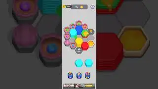 Hexa Sort level1032 hard with booster