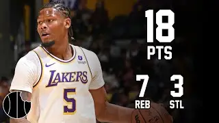 Cam Reddish Highlights | Lakers vs. Trail Blazers | 12th Nov 2023