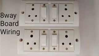 8 way extension board connection kaise karen? @electrictezz123