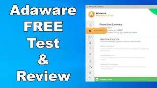 Adaware БЕСПЛАТНЫЙ антивирусный тест и обзор 2020 &mdash; Обзор антивирусной безопасности &mdash; тест высокого уровня