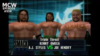 AJ Styles vs. Kenny Omega vs. Joe Hendry - Smackdown - Ep. 958