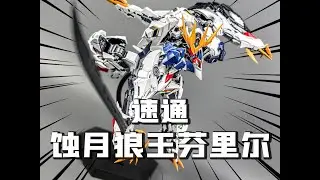 看过就是拼过 速通蚀月GK样式狼王芬里尔#拼装模型
