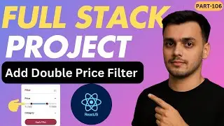#106 Add Min & Max Price Filter | Multi Range Slider React | Double Range Price Slider in React Js