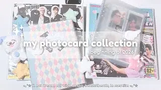 my kpop photocard collection (jan 2026) ☆ nct dream, aespa, nct wish, hearts2hearts, le sserafim