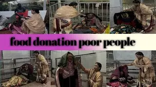 Food donation poor people ll helping  poor people ll #@Sunitagupta500