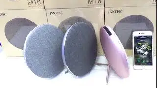 Jonter M16 Portable Bluetooth Speaker Wireless TF card AUX Volume Control