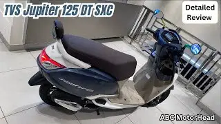 2025 TVS Jupiter 125 DT SXC - Most Detailed Review | What's New? On Road Price | Mileage | Features