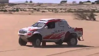 Up close and personal with the Toyota Dakar Hilux
