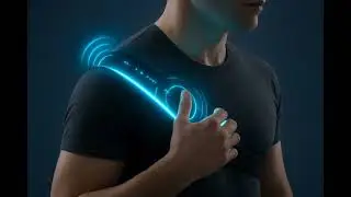 The future of wearable tech,  neural linked shoulder strap that anticipates your next move.