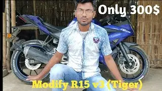Heavily modify R15 v3 (Tiger) very cheap price | look R1 jasa lag raha ha | full modification R15 v3