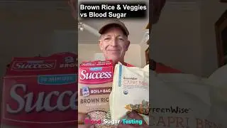 Brown Rice & Veggies CGM Experiment Changed My Mind About Blood Sugar!