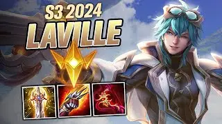 Laville S3 2024 - Trang Bị, Bảng Ngọc, Ph&ugrave; Hiệu, Combo V&agrave; C&aacute;ch Chơi Laville Mạnh Nhất