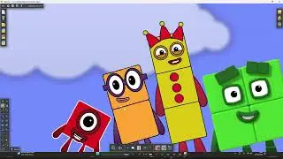 Numberblocks realistic Not in the real world