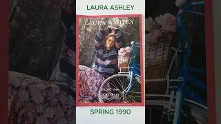 LAURA ASHLEY 1990 SPRING FASHION BROCHURE  #fashion