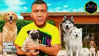 GTA 5 Tamil: Franklin&rsquo;s House Becomes a Pet Care Business! 🐶🐱 | Jolly Gaming