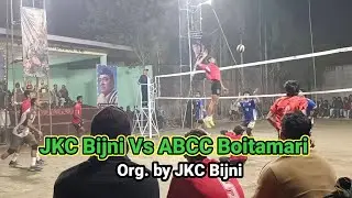 JKC Bijni Vs ABCC Boitamari #volleyball 