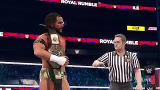 Adam cole vs Samoa joe wwe world heavyweight champion