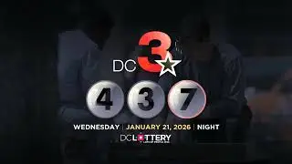 DC LOTTERY Night 01/21/2026