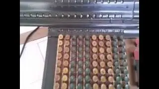 Calculadora Eletromec&acirc;nica Marchant Silent Speed 1929.