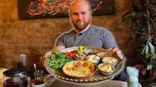 The ULTIMATE PERSIAN BREAKFAST!! 🇮🇷 - SLIMY Lamb Porridge & Sujuk Eggs 🍳