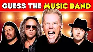 Guess the Music Band 🎤 | Ultimate Band Quiz Challenge 2025 | Can You Name Them All?