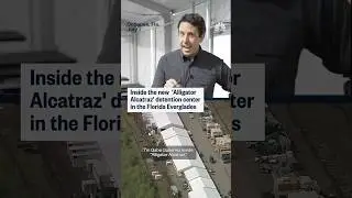 Inside the new 'Alligator Alcatraz' detention center in the Florida Everglades