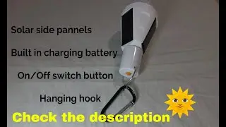 Solar Led Light Bulb Review 4K