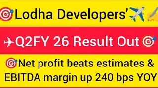 Lodha Developers Q2 Results2026 | Lodha Developers ResultsToday |Lodha News Today.
