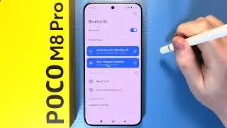 POCO M8 Pro 5G: Как отключить устройства Bluetooth