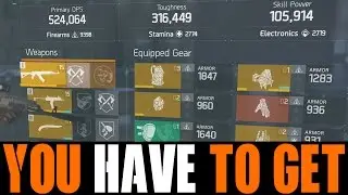 THE DIVISION - 11 THINGS YOU HAVE TO BUY RIGHT NOW! GOD ROLL WEAPONS, GEAR & GEAR MODS