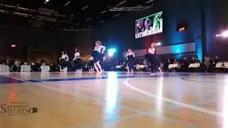 Latin SM-2018 Latino show'n MM hopea mitalistit esiintyy