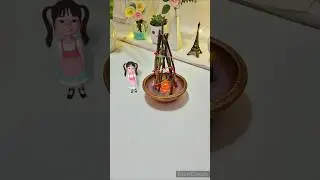 Lohri craft ideas 😘 lohri craft for making at home #shorts #diy