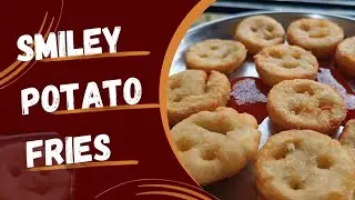 Emoji Recipe | Smiley Potato Fries Recipe | Homemade Potato Smiley | Emoji Fries Recipe