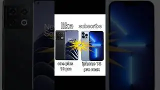 😭😭😭OnePlus 10pro vs iphone 13 pro Max ultra HD video📱📱