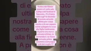 Kekko dei Moda&rsquo; spara a 0 sulla sala stampa del festival di Sanremo.