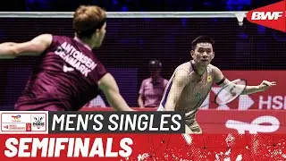 BWF World Championships 2025 | Kunlavut Vitidsarn (THA) [3] vs. Anders Antonsen (DEN) [2] | SF